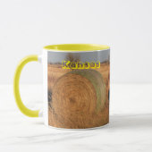 Kansas Hay Bale Coffee Mug (Gauche)