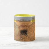 Kansas Hay Bale Coffee Mug (Centre)