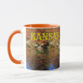 Kansas Herfst Colorful Leaves Coffee Mok (Links)
