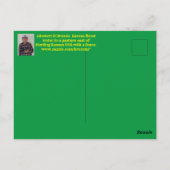 Kansas inondent l'eau dans un pâturage Carte posta (Dos)