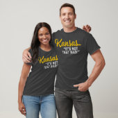 Kansas is niet van mening dat Bad Funny de Verenig T-shirt (Unisex)