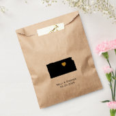 Kansas Mariage Favor Traite Sacs, Sacs Cadeaux (Scellé)