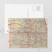 Kansas, Nebraska Briefkaart (Voorkant / Achterkant)