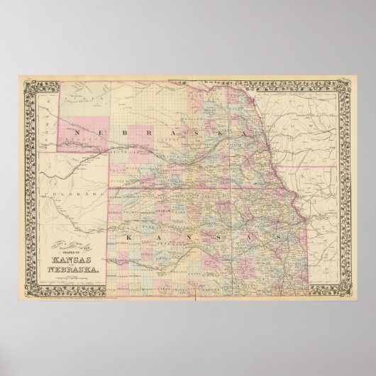 Kansas, Nebraska Poster (Voorkant)