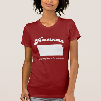 Kansas - Niet alles is vlak T-shirt