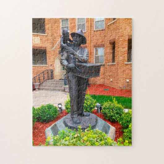 Kansas Organ Grinder. Legpuzzel (Verticaal)