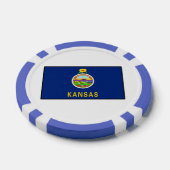 Kansas Pokerchips (Enkel)