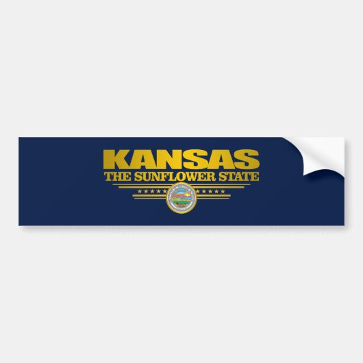 Kansas Pride Bumpersticker (Voorkant)