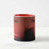 Kansas RED SUNSET Coffee Mok (Midden)
