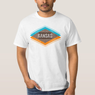 Kansas Retro Mid Century Modern T-shirt
