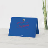 Kansas Rode Kerstdag Kaart (Achterkant)