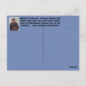 Kansas Square Hay Bales Post Kaart (Achterkant)