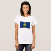 Kansas Staatsvlag T-shirt (Voorkant volledig)