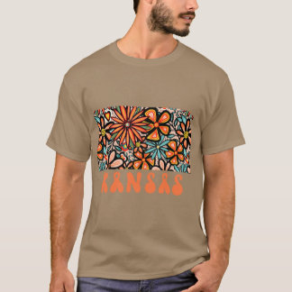 Kansas State Design Artiest Ontworpen Illustratie T-shirt