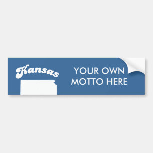 KANSAS STATE MOTTO T-SHIRT T-shirt Bumpersticker