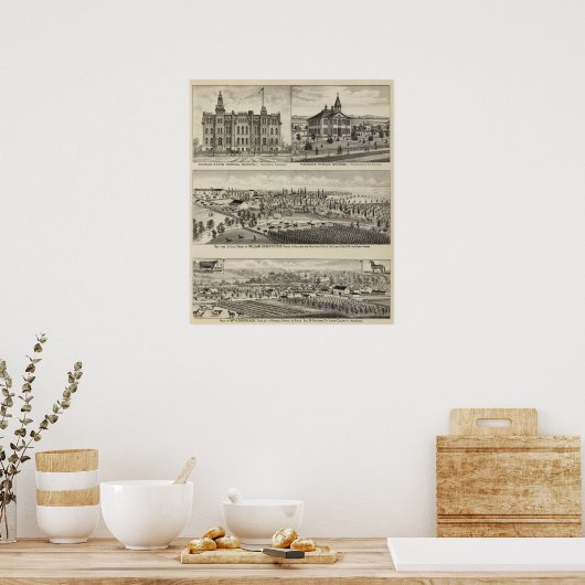 Kansas State Normal School Poster (Keuken)