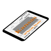 Kansas State Pride Map Magneet (Linkerzijde)