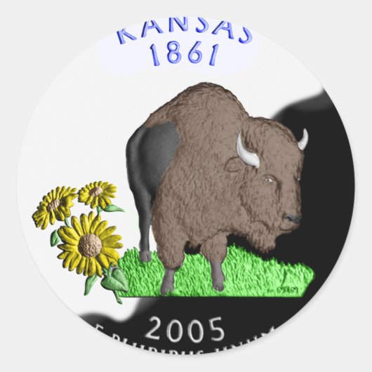 Kansas Sticker (Voorkant)