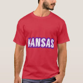 Kansas Sticker Oversized T-shirt (Voorkant)