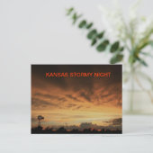 KANSAS STORMY-ACHTERpostkaart Briefkaart (Staand voorkant)