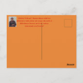 Kansas Sunset with Tree Silhouette Post Kaart (Achterkant)