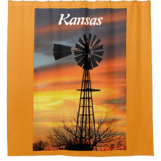 Kansas Sunset's Douchegordijn