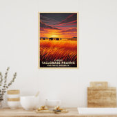 Kansas Tallgrass Prairie National Preserve V05 Poster (Keuken)
