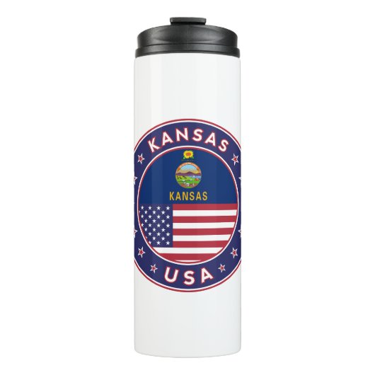 Kansas Thermosbeker (Voorkant)