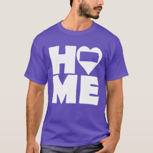 Kansas Thuis Hart Staat T-Shirt