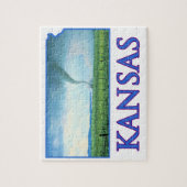 Kansas Tornado Legpuzzel (Verticaal)