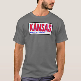 Kansas Trots op Jayhawk te zijn T-shirt