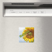 Kansas USA Sunflower State Souvenir Frigo Magnet (In Situ (Lave-vaisselle))