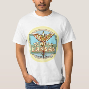 Kansas Verpleegster Caduceus T-shirt