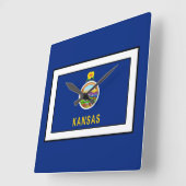 Kansas Vierkante Klok (Hoek)