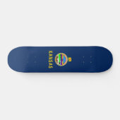 Kansas vlag skateboard (Horizontaal)