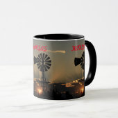 Kansas Windmill Sunset Mug (Devant droit)
