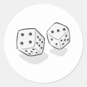 Kansspelen Ronde Sticker