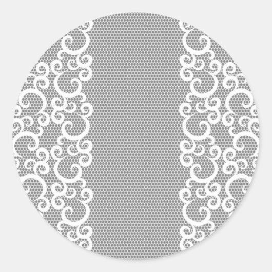 kant 1 ronde sticker (Voorkant)