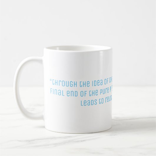 Kant 2 Filosophy Quote Koffiemok (Links)