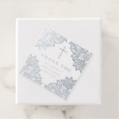  kant baptisme bedankt bedankjes labels (Met doos)