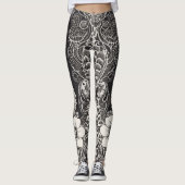 Kant Bloemenharmonie Leggings (Voorkant)