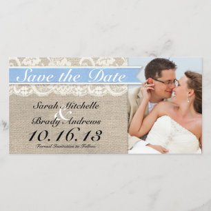 Kant & Burlap Save the Date - Capri