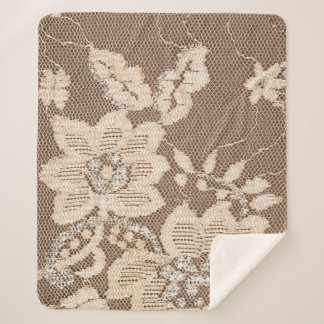 Kant delicatesse: witte stof artistry sherpa deken