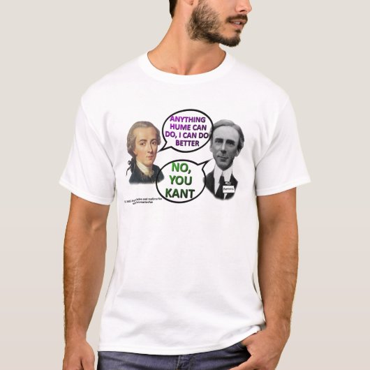 Kant en Bertrand Comedy Duo T-shirt (Voorkant)