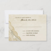  Kant en boog Trouwreactie RSVP Kaartje (Voorkant)