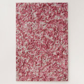 Kant-en-kletsnet roze wit legpuzzel (Verticaal)