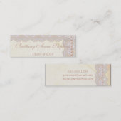  kant en paalzen Afstuderen Naam invoegen Contactkaartje (Voorkant / Achterkant)