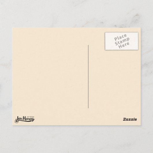 Kant en Script Overlay Wedding Dank u Briefkaart (Achterkant)