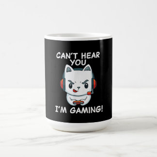 Kant hoor je zelf spelen | Cat Gamer gift Koffiemok