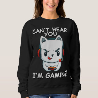 Kant hoor je zelf spelen | Cat Gamer gift Trui